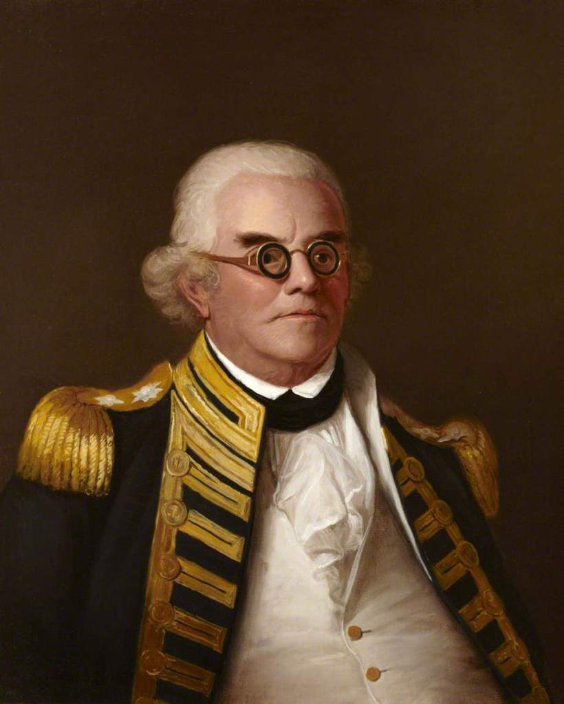 Admiral Peter Rainier by Thomas Hickey 1804 