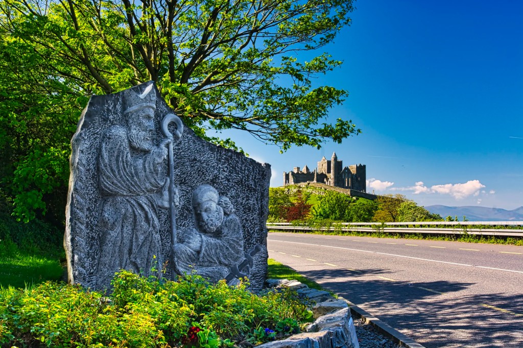 Rock of Cashel from Viewpoint, Ireland