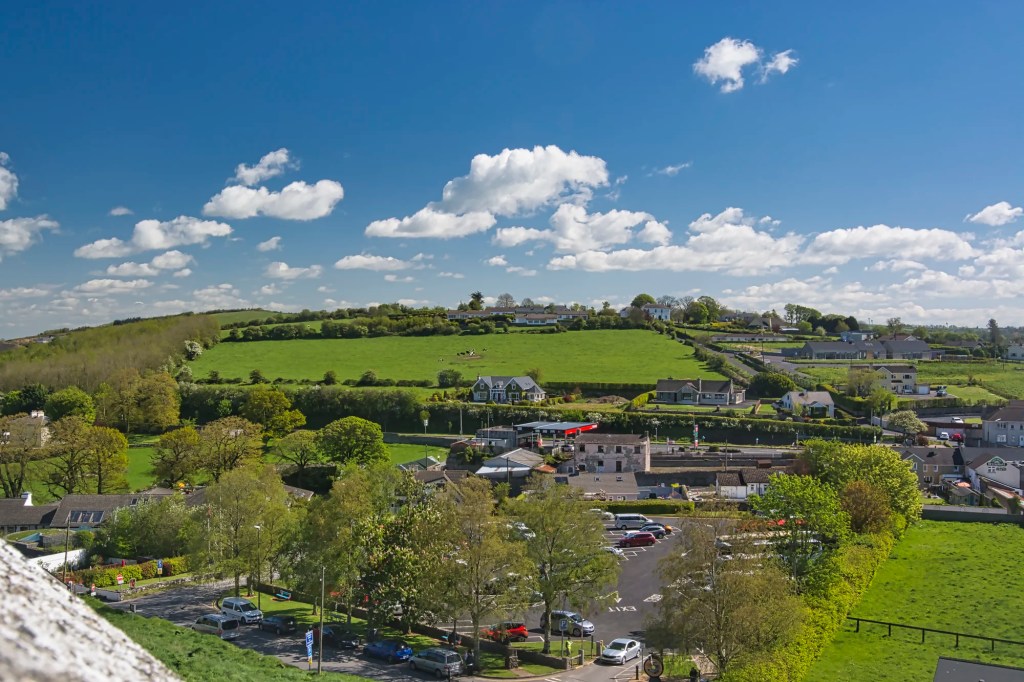 Cashel View from Rock of Cashel, Ireland