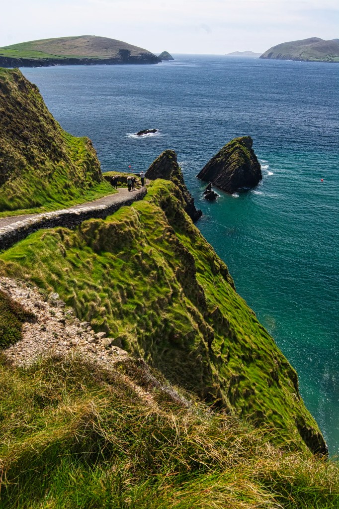 Walking to Dunquin Pier, Slea Head Drive, Dingle Peninsula, Ireland