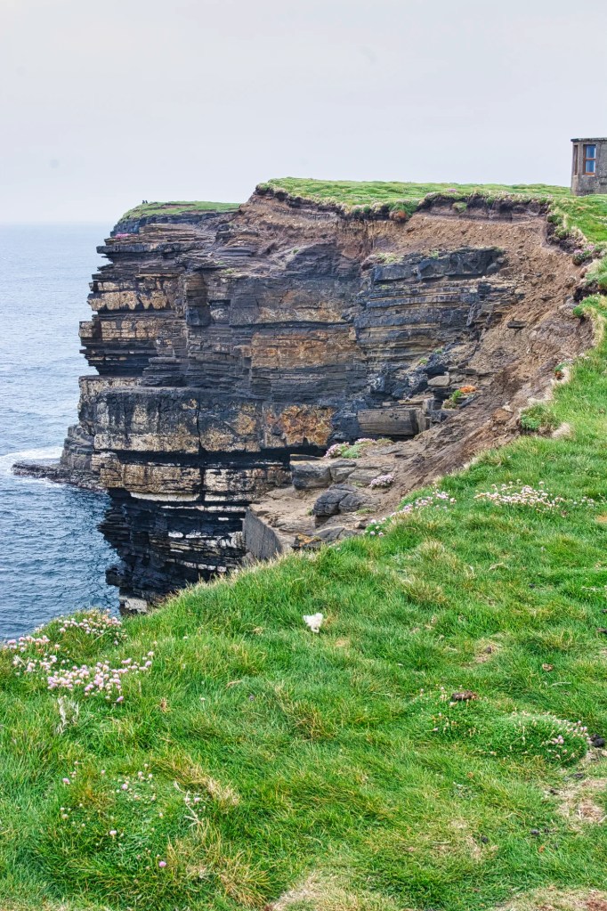Cliff vs Grass, Downpatrick Head, Co. Mayo, Ireland