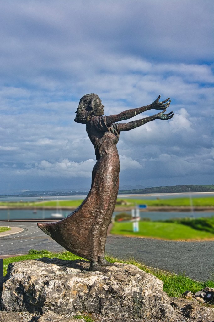 Woman Waiting for Loved Ones Statue, Rosses Point, Sligo, Ireland