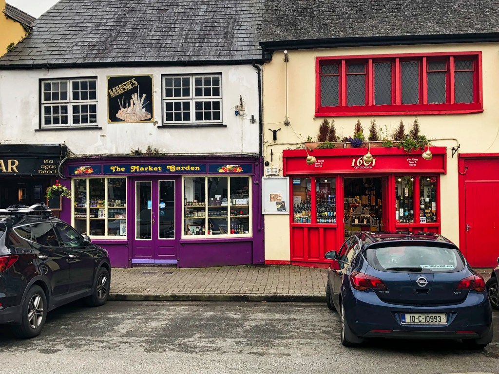 Purple and Red Buildings, Kinsale, Ireland