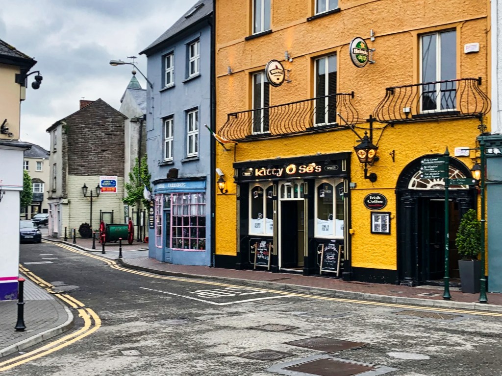 Blue and Orange Buildings, Kinsale, Ireland
