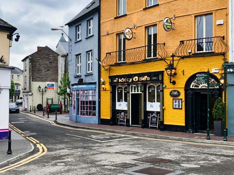 Orange and Blue Buildings, Kinsale, Ireland