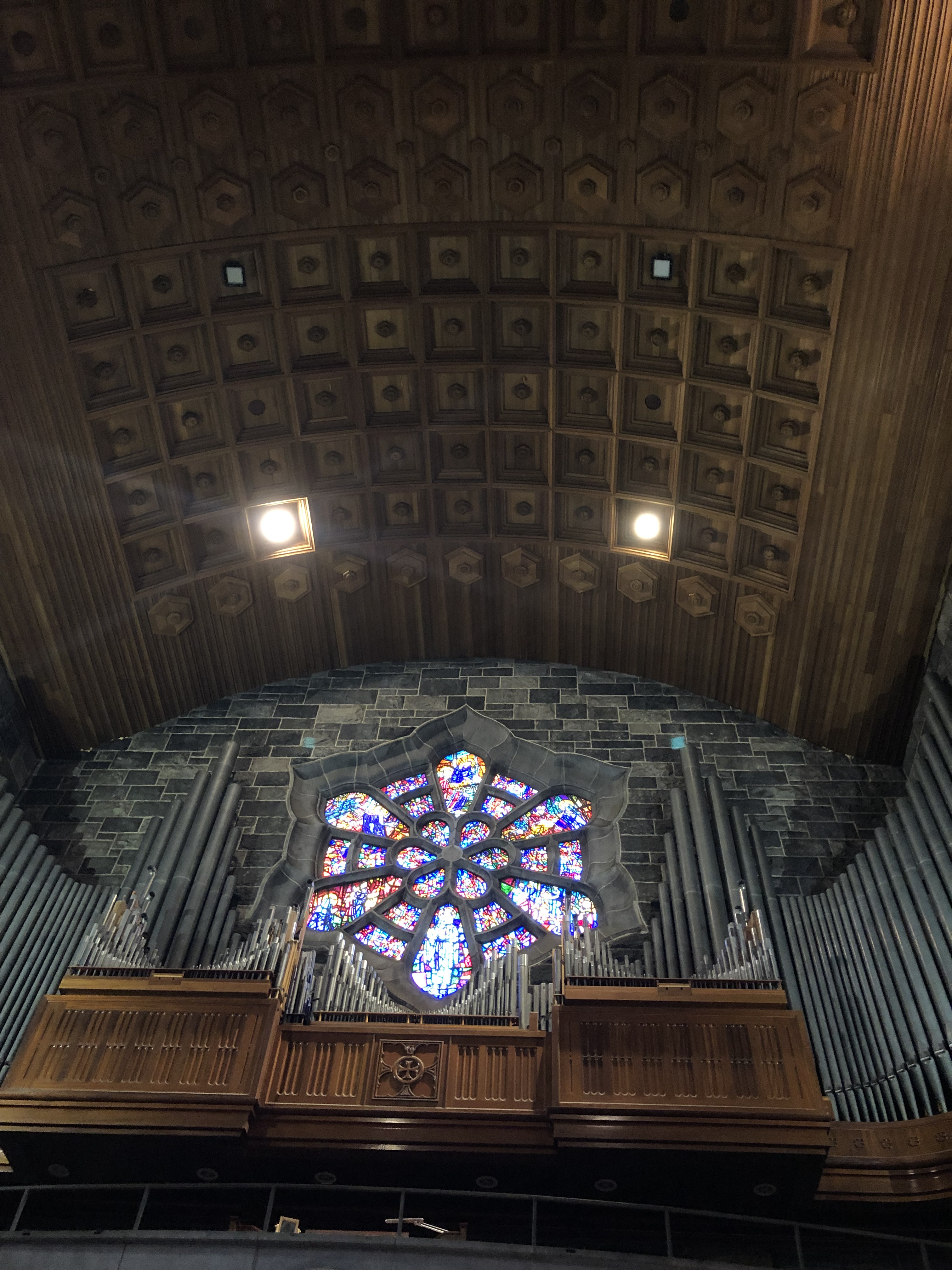 Galway Cathedral Organ & Rose Window