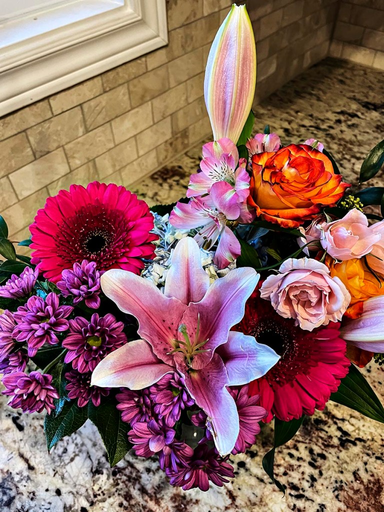 bouquet of gorgeous flowers