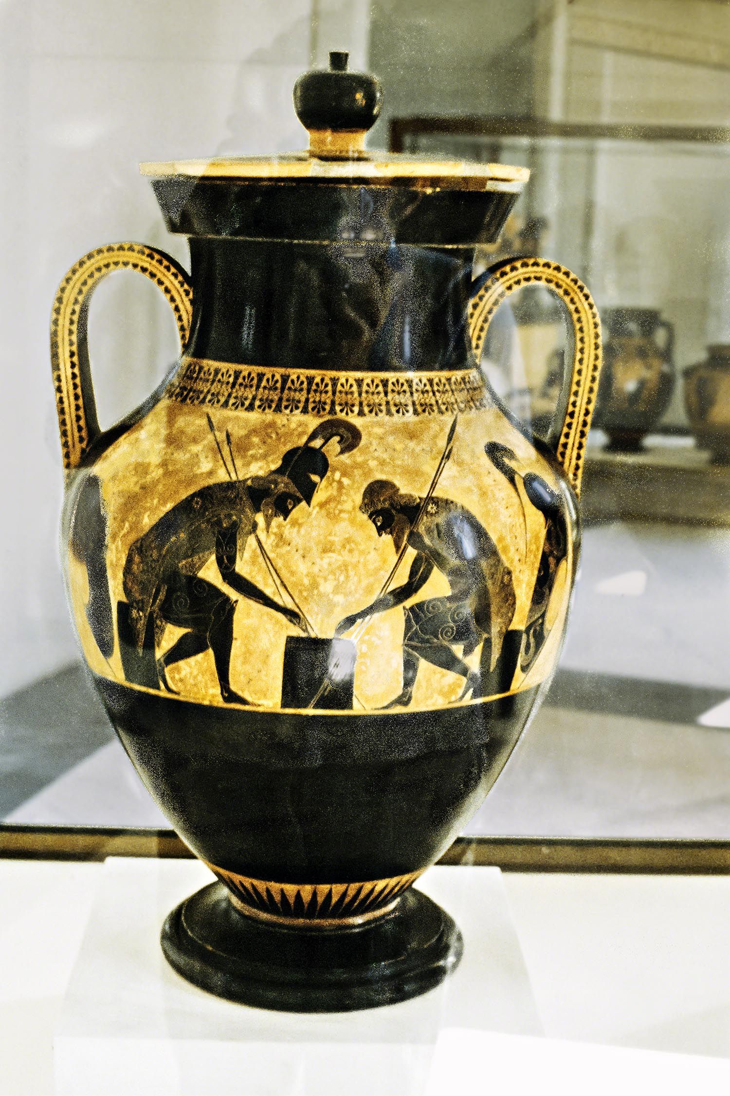 Ancient Greek Amphora, Etruscan Museum