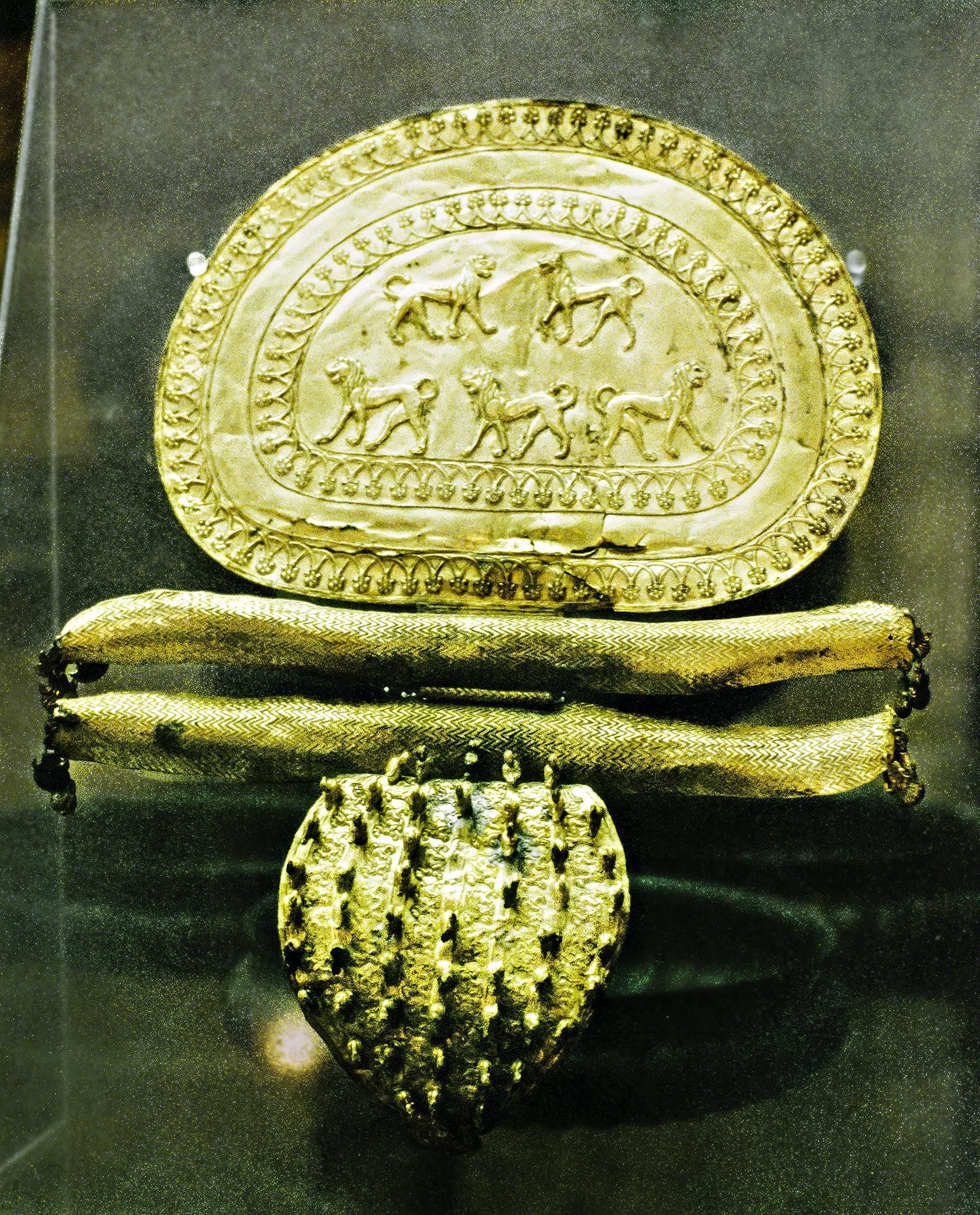 Etruscan Gold Fibula, Vatican Museums