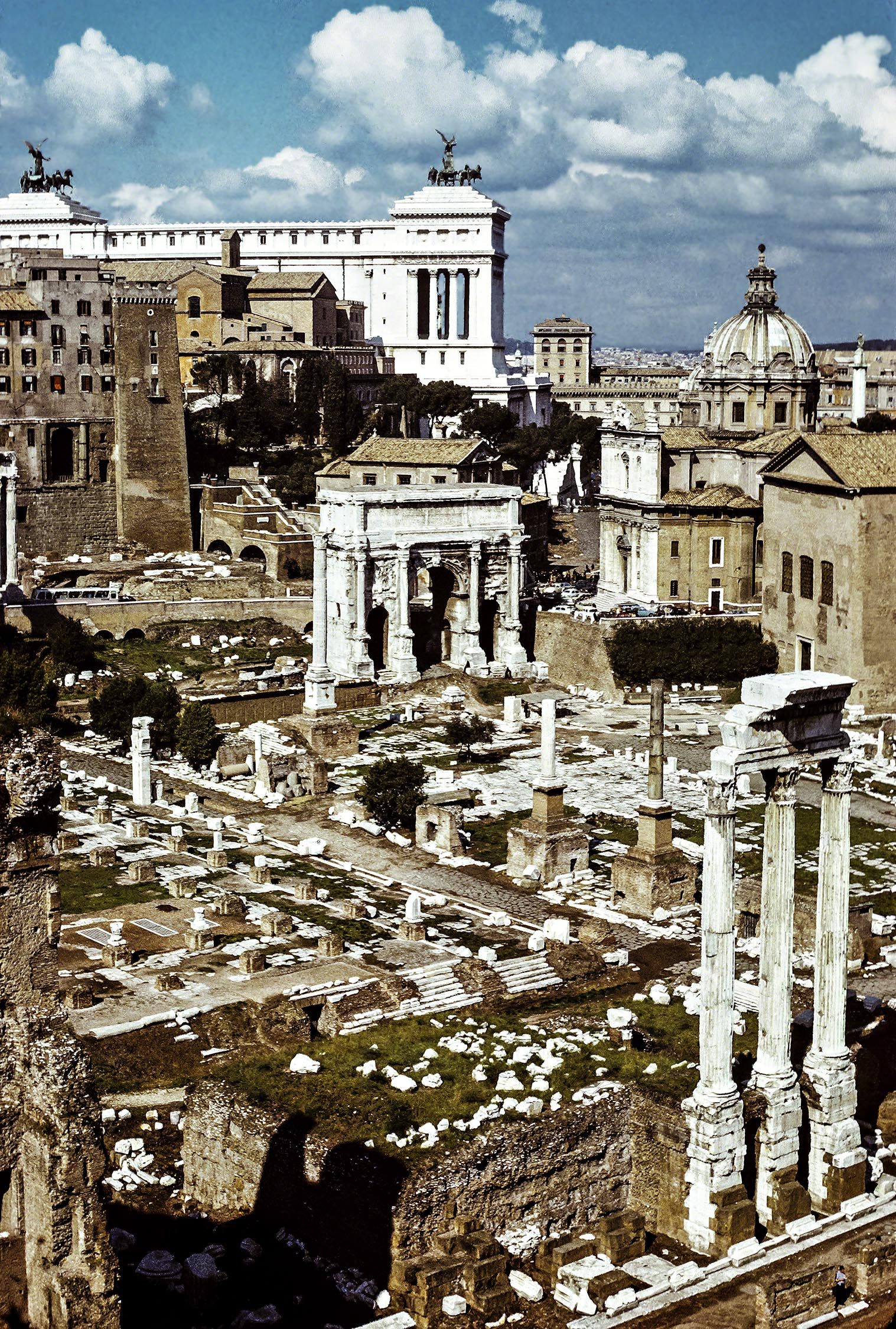 Roman Forum from Palatine Hill