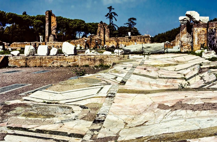 Triclinium Hall, Palazzo dei Flavi, Palatine Hill, Rome