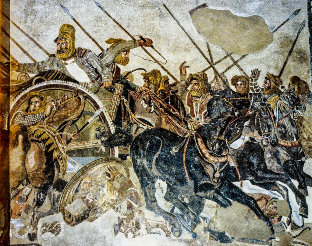 Alexander Mosaic, National Archaeological Museum, Napoli
