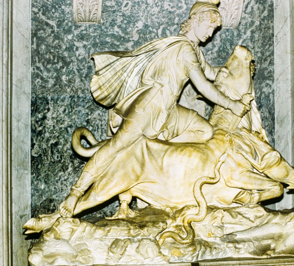 Mithras killing the bull, Basilica San Clemente