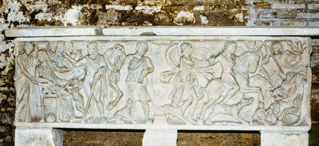 Sarcophagus, Basilica San Clemente