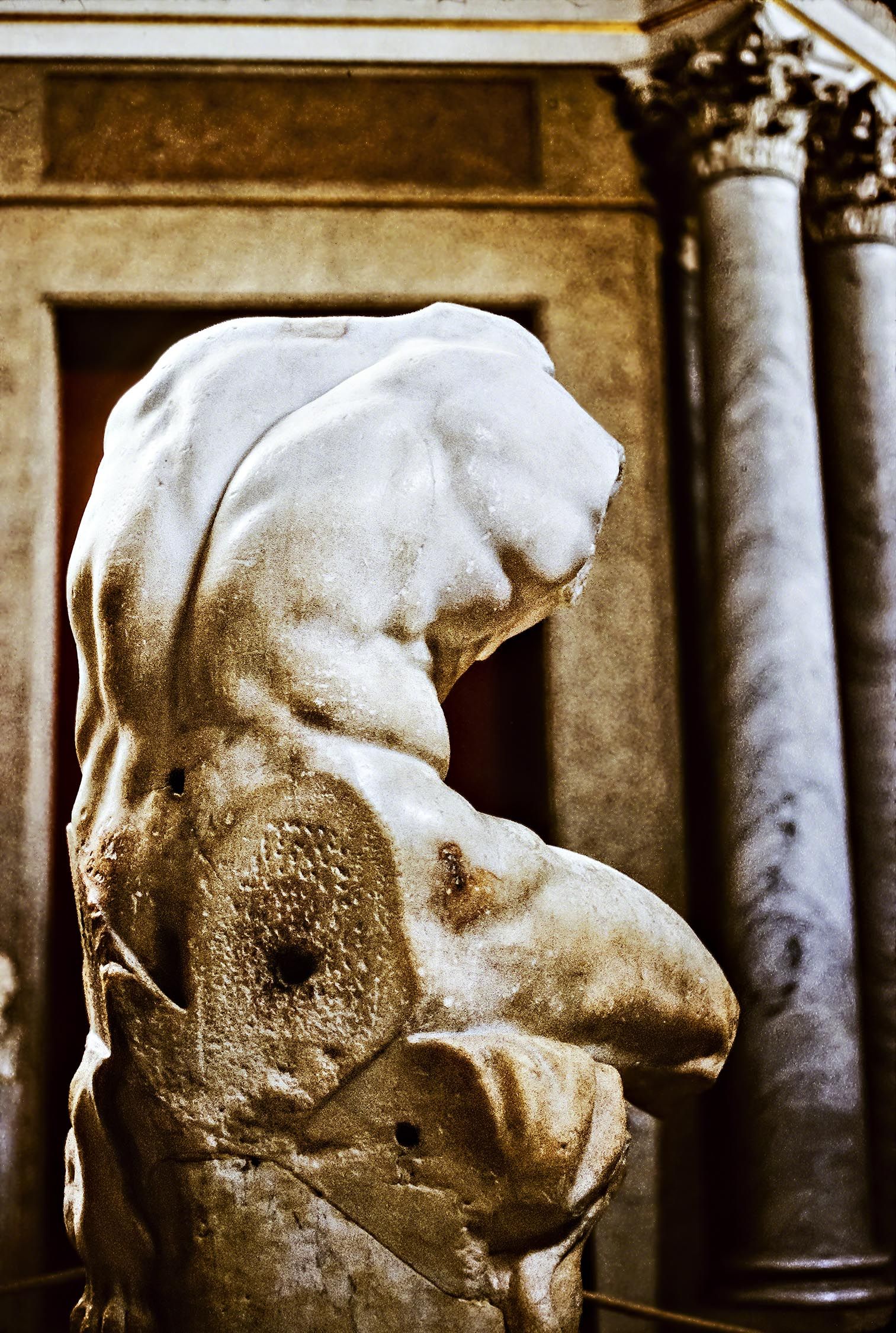 Belvedere Torso, Octagonal Court, Vatican Museums