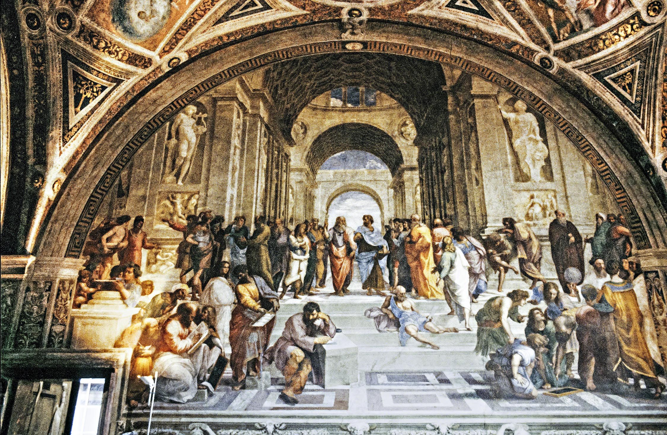 School of Athens, Stanze Raffaello