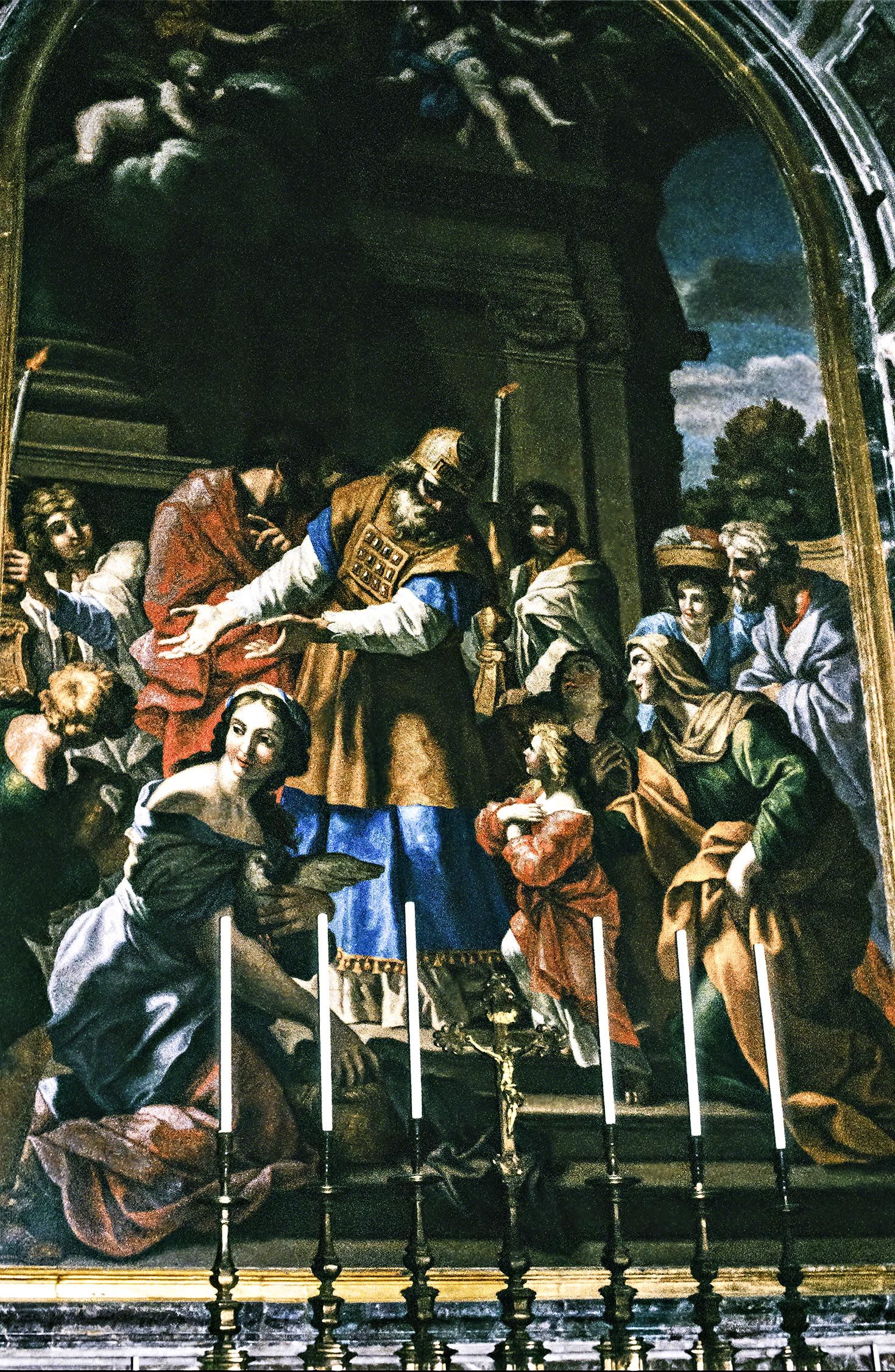 Presentation of Mary, Basilica St. Peter's, Rome