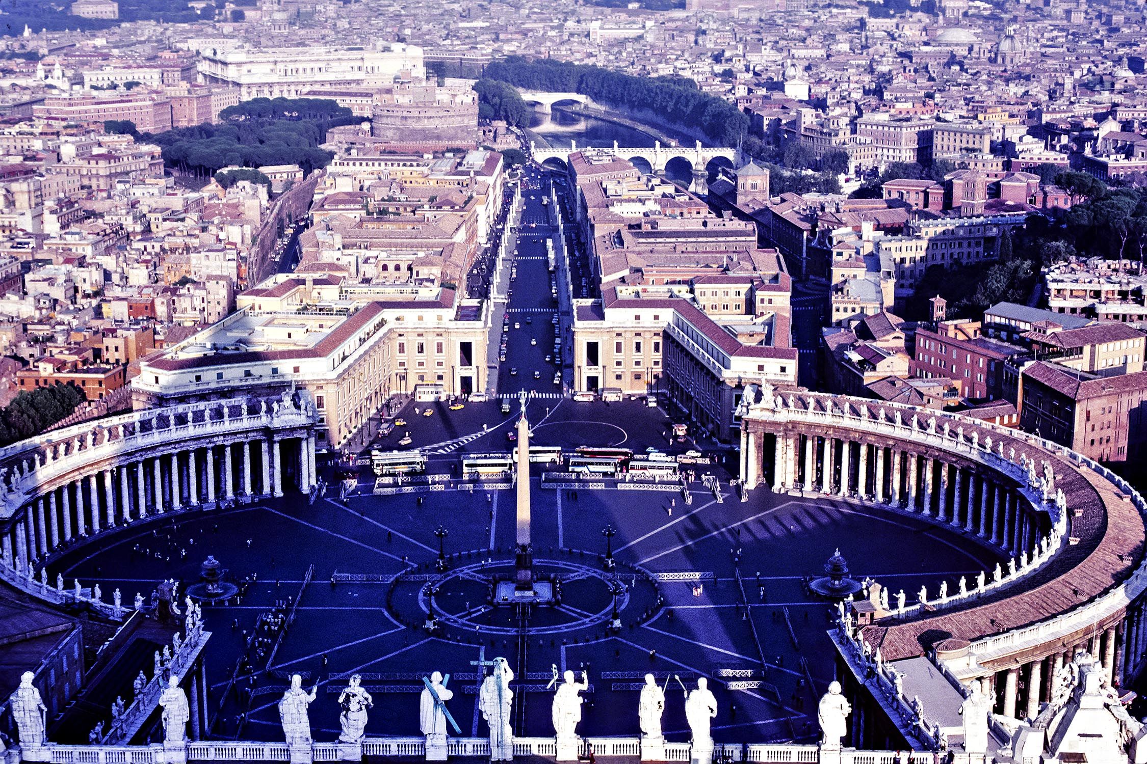 Basilica St. Peter's Roof View, Rome