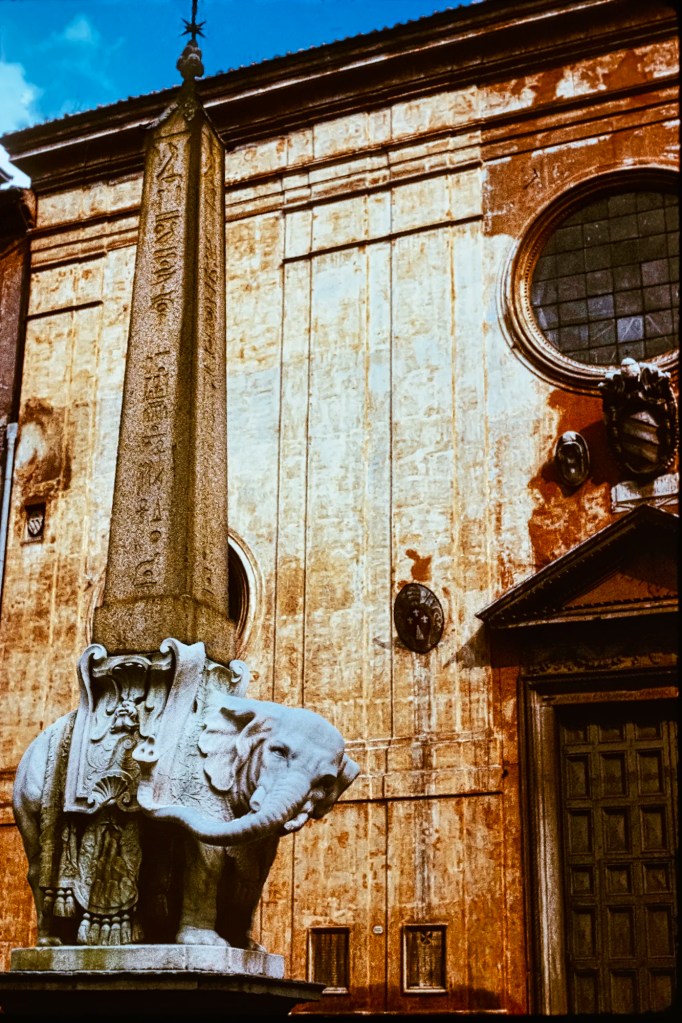 Bernini Elephant, Santa Maria Sopra Minerva, Rome