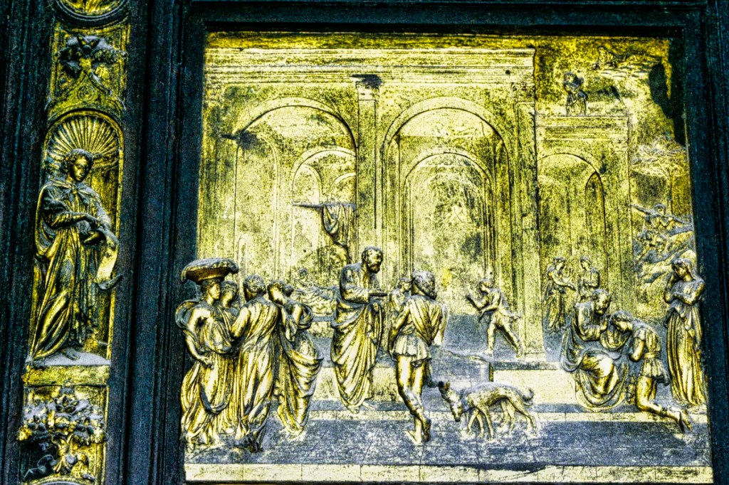 Golden Door Jacob & Esau, Baptistery, Duomo