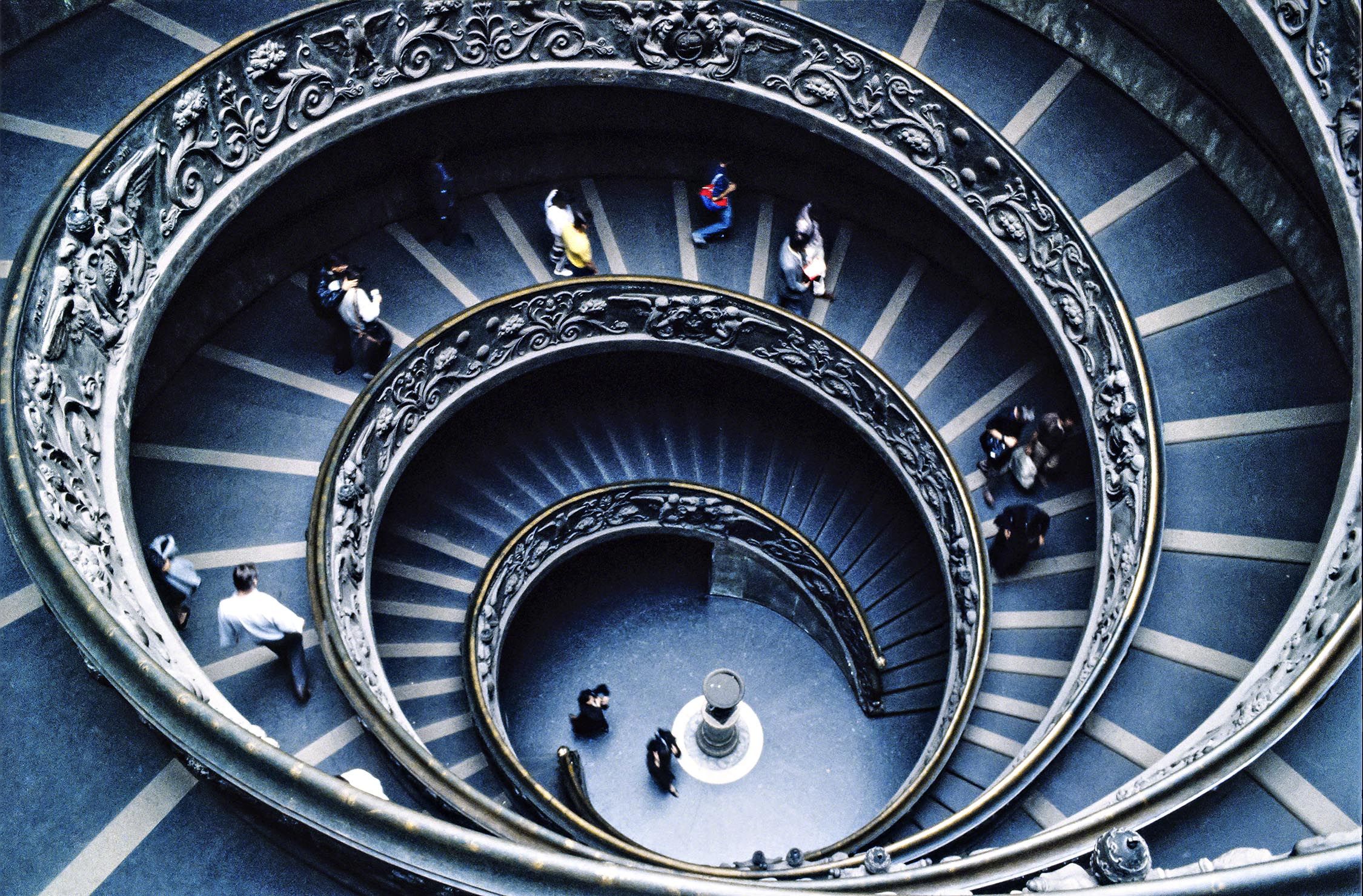 Double Helix Stairways, Vatican Museums
