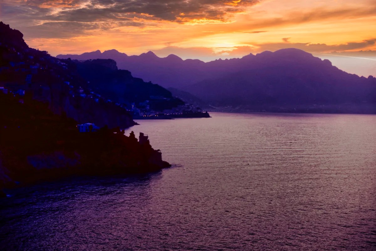 Amalfi Coast Sunset