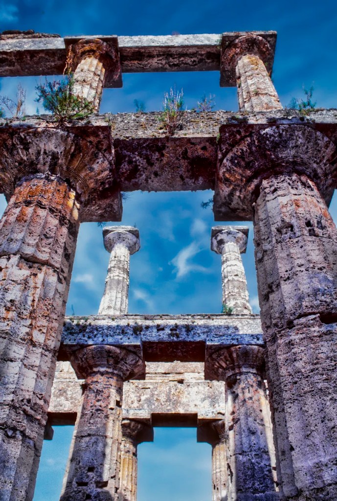 Temple of Hera II columns, Paestum