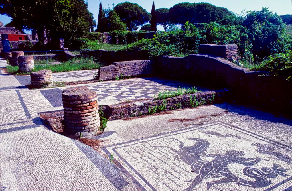Mosaic, Ostia Antica
