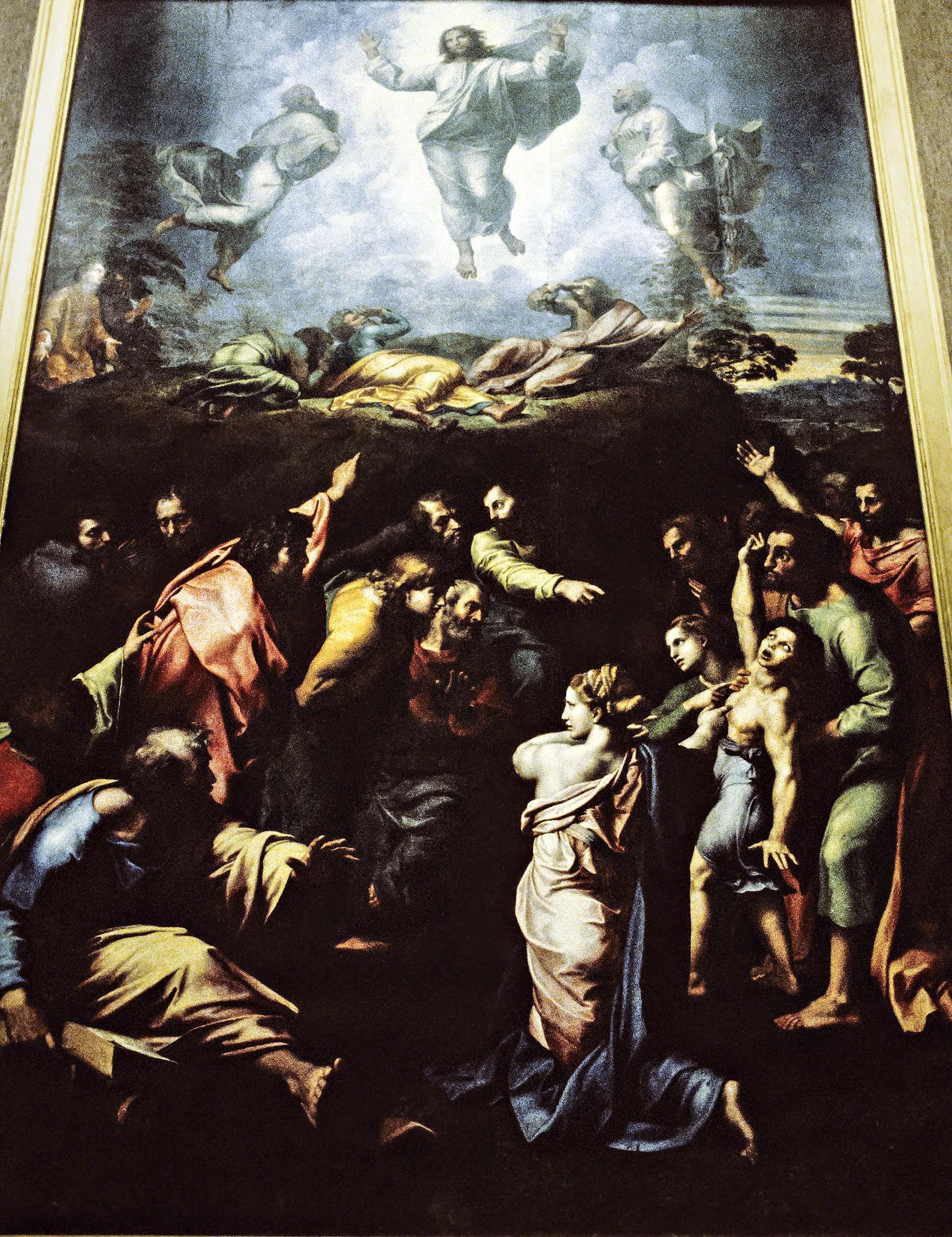 Transfiguration, Rafaello, Vatican Museums