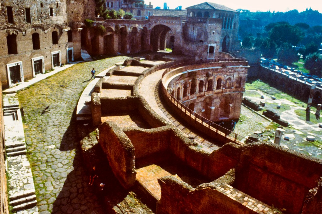 Trajan’s Market Third Storey Outdoor Market, Rome