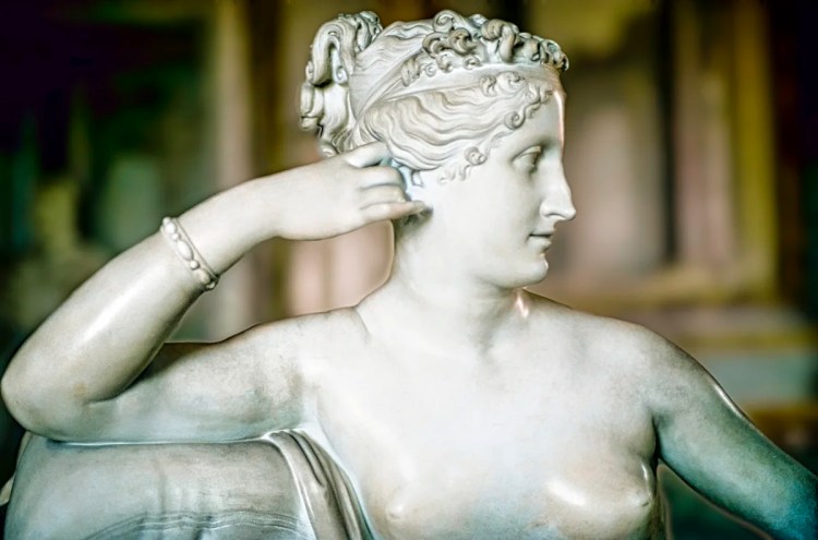 Pauline Borghese as Venus, Canova, Villa Borghese, Rome