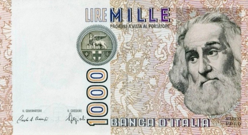 Marco Polo, Mille Lira