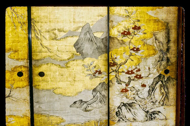 Fusuma Door Paintings, Nanzen-ji, Kyoto, Japan