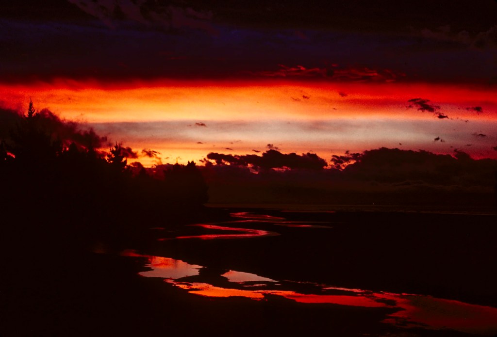 Sunset, Nelson Lakes NP, NZ