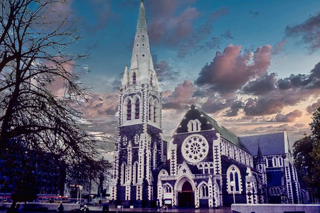Christchurch Cathedral pre-2011, Christchurch, NZ