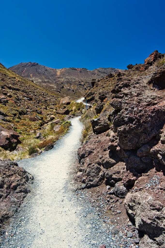 Lava Alley, Tongariro Track, NZ