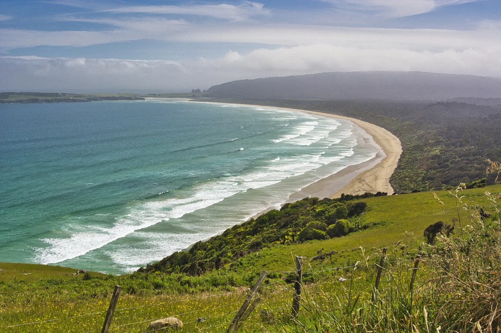 Tautuku Bay, Florence Hill Lookout, Catlins, NZ
