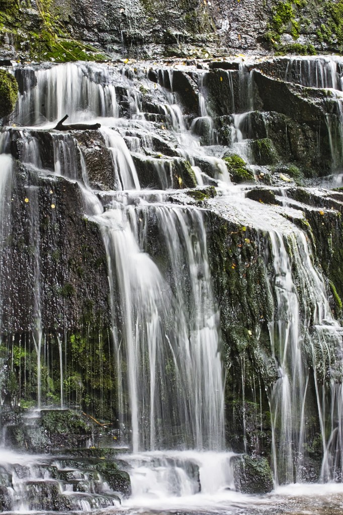Purakaunui Falls Close-up, NZ