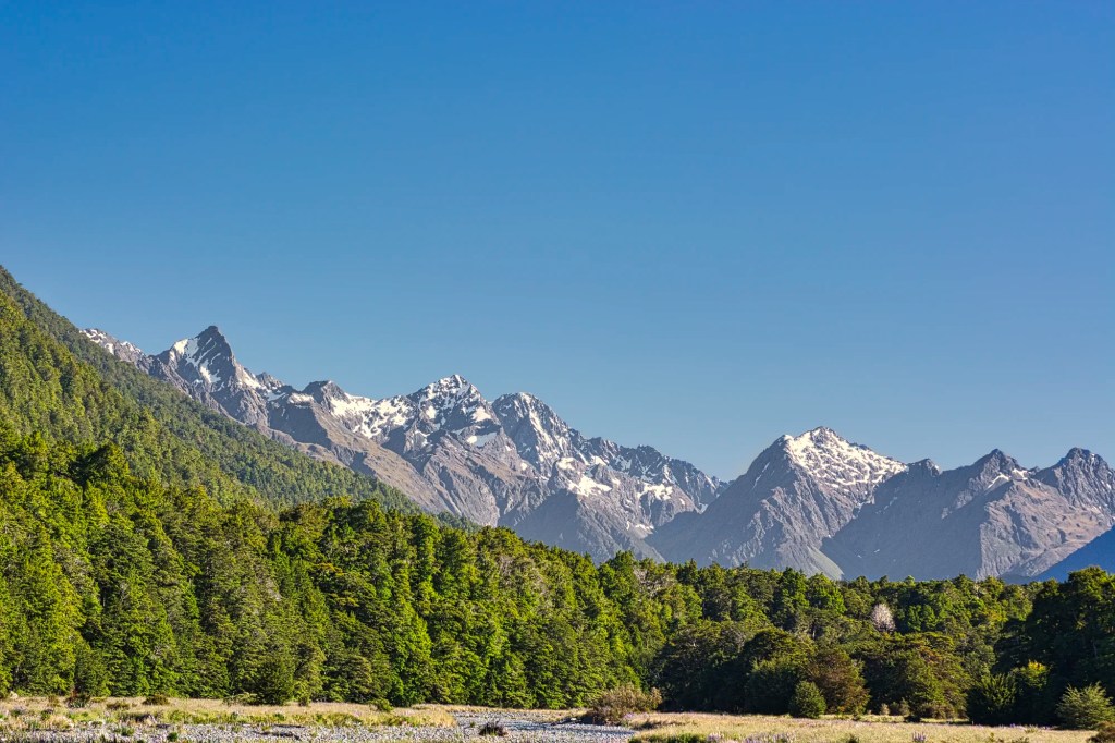 Knobs Flat View, Fiordland, NZ
