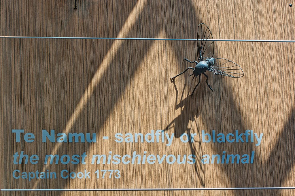Sandfly Sculpture, Milford Sound, NZ
