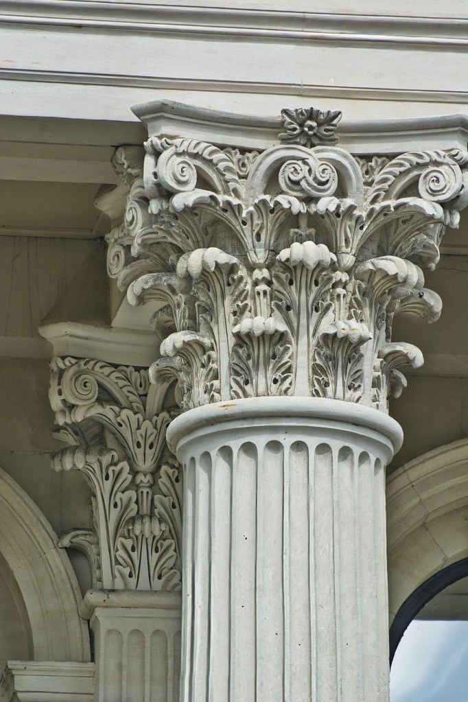 Corinthian Capitals, Bank of New South Wales, Oamaru, NZ