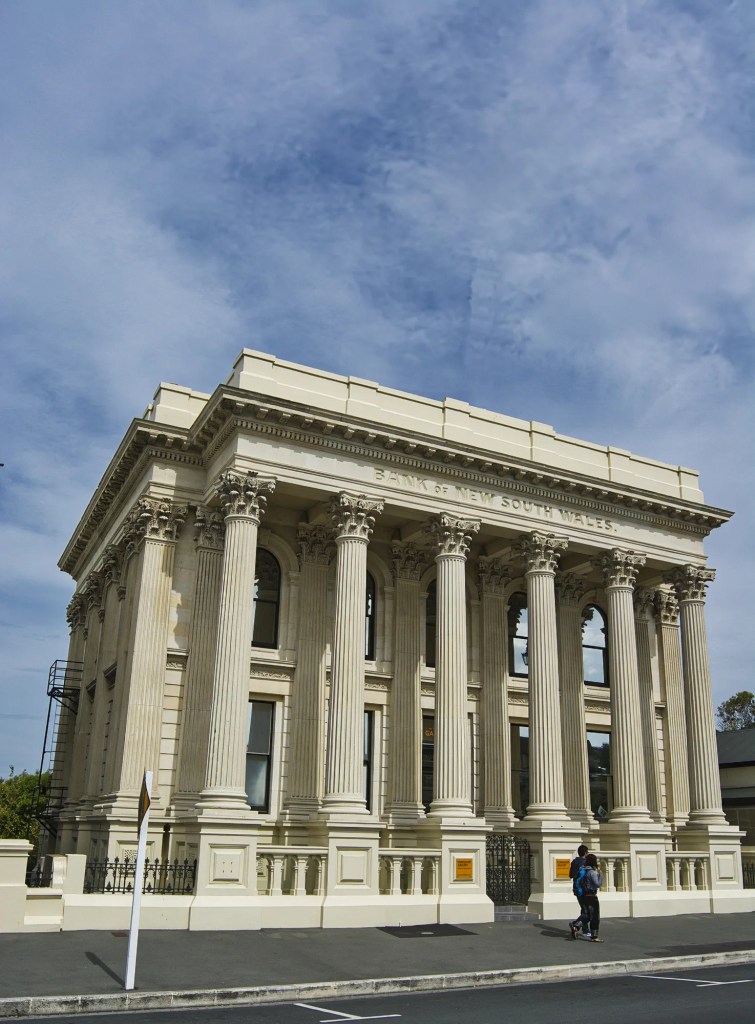 Bank of New South Wales, Oamaru, NZ