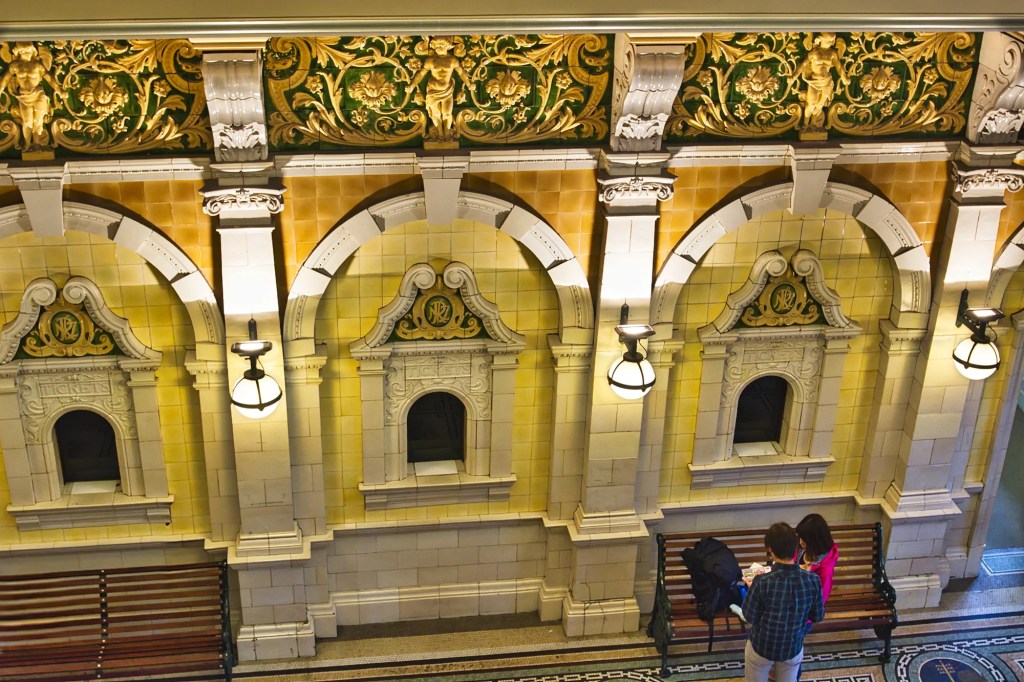Booking Hall, Dunedin Railway Station, NZ