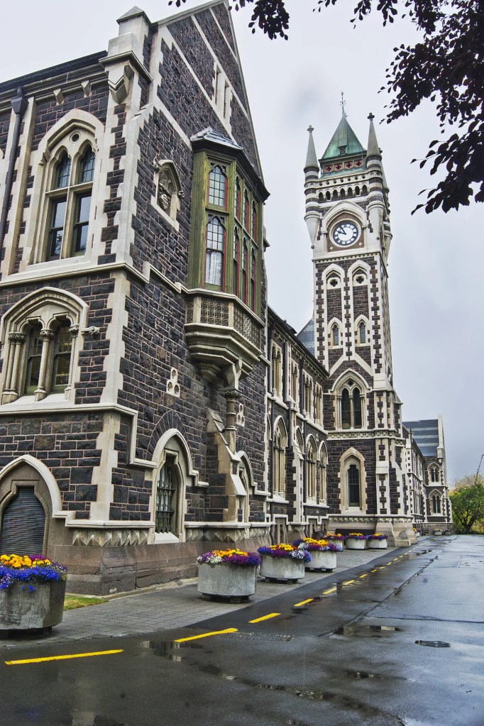 Registry Clock Tower, Dunedin, NZ