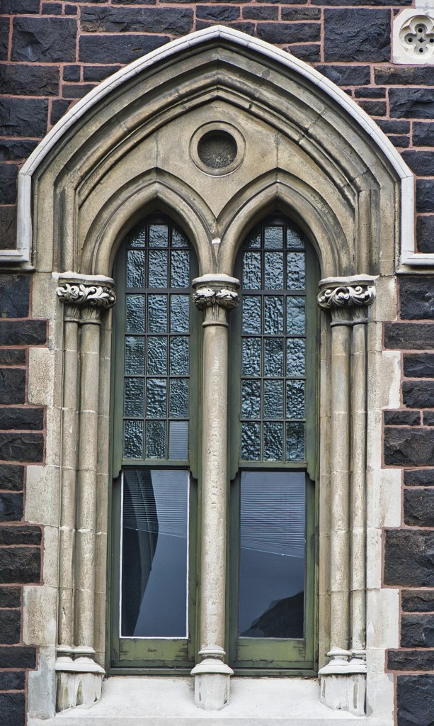 Registry Neo-Gothic Window, Dunedin, NZ