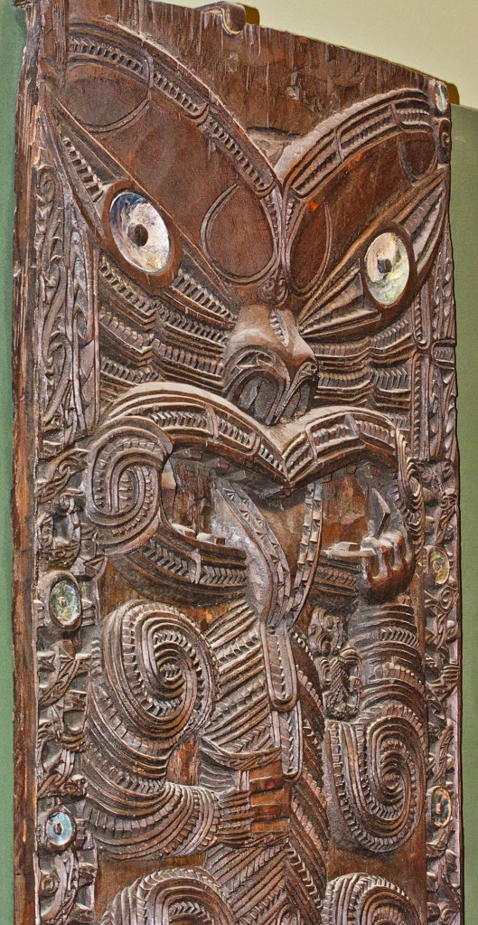 Wharenui Wall Panel, Otago Museum, Dunedin, NZ