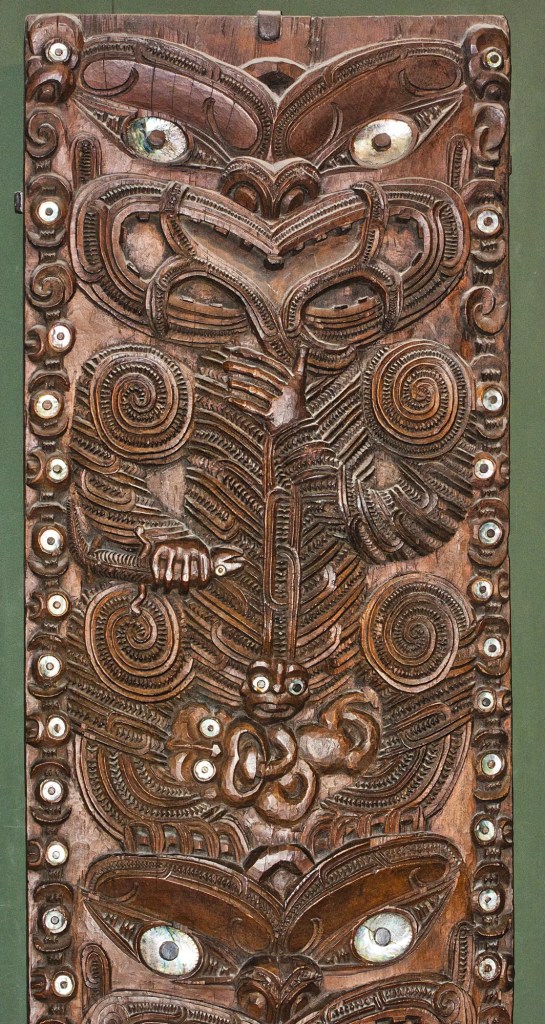 Wharenui Wall Panel, Otago Museum, Dunedin, NZ