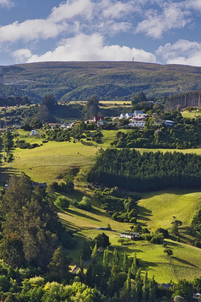 Beautiful Landscape, north of Dunedin, NZ