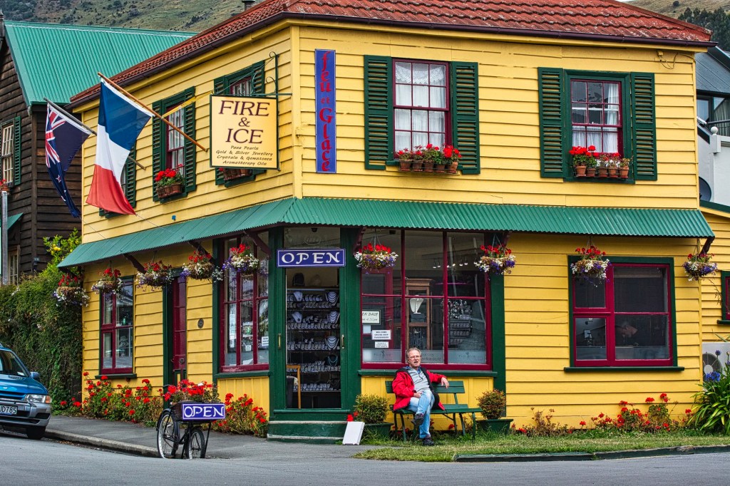 Fire & Ice, Akaroa, Banks Peninsula, NZ