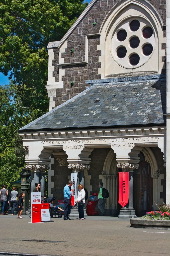 Canterbury Museum Entrance, Christchurch, NZ